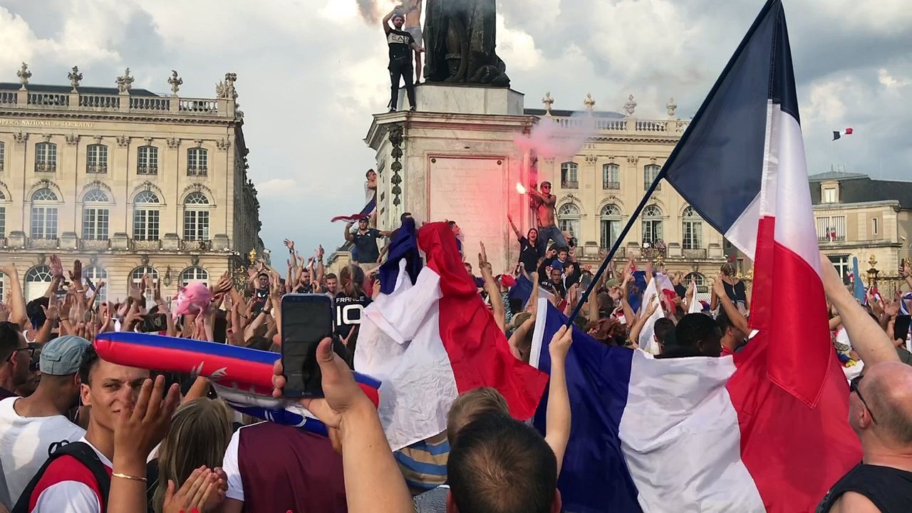 Nancy : la place Stanislas ivre de bonheur