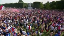 Here's how Paris reacted to France scoring their third goal against Croatiain FIFA World Cup 2018 Final