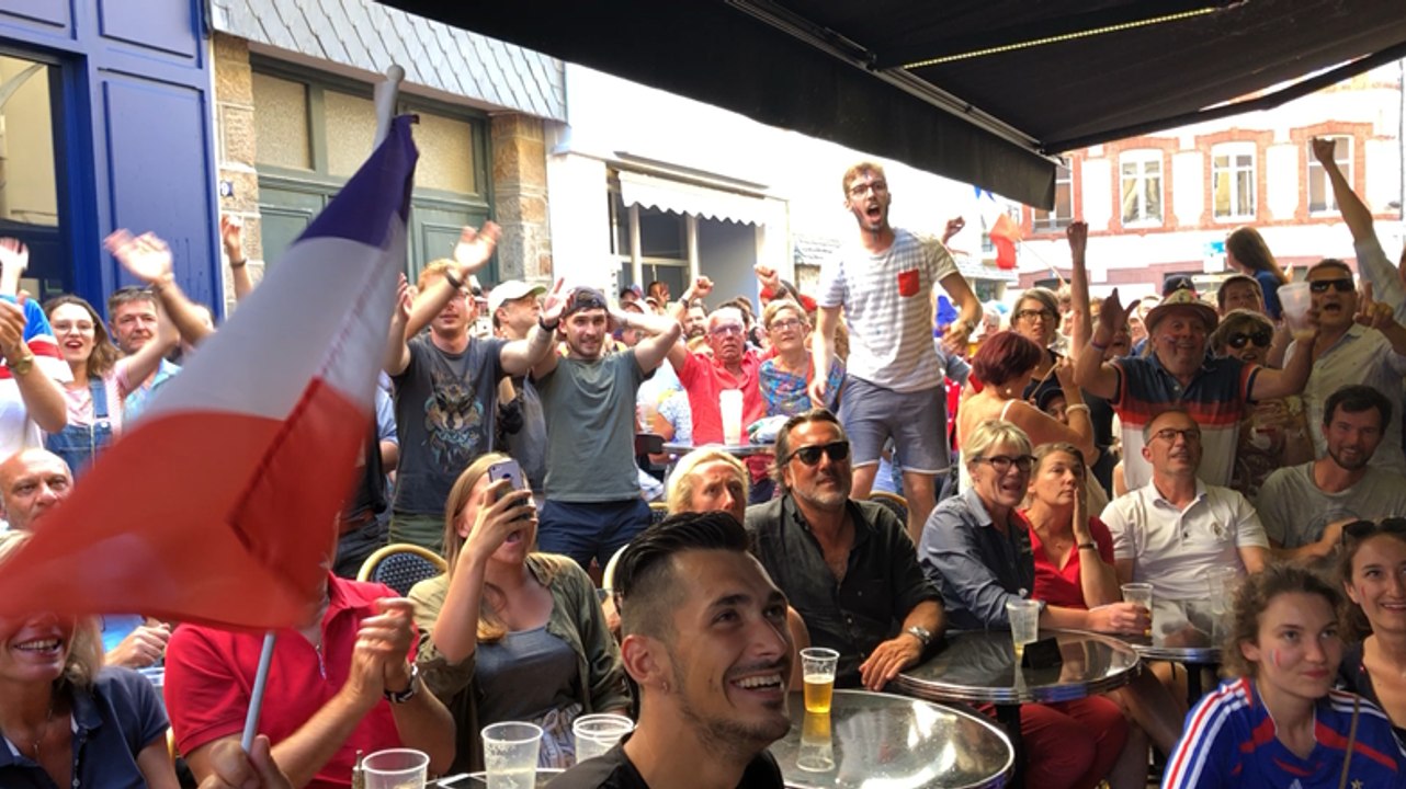 Coupe du monde. Effervescence dans les rues de Granville après la victoire