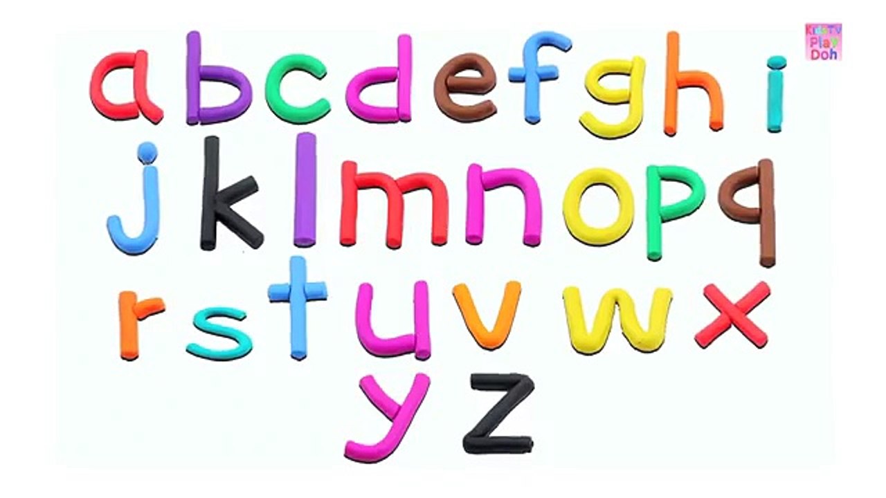 Play Doh ABC | ABC | Learn Small Alphabets with Play Doh | ABC Phonics Song | A to Z for Kids