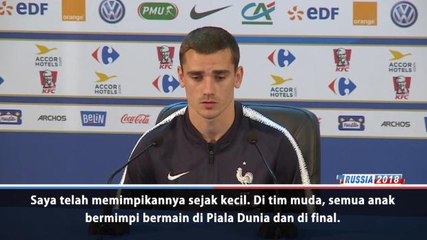 Griezmann Ingin Menyelesaikan 'Impian Masa Kecil' Dengan Memenangkan Piala Dunia