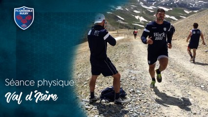 Séance physique en altitude