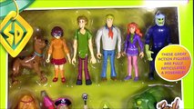 Scooby Doo Action figures Playset Friends & Foes! Shaggy Fred Daphne Velma Redbeard! Toy Review