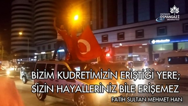ESOGÜ’den 15 Temmuz’un yıl dönümünde anlamlı video