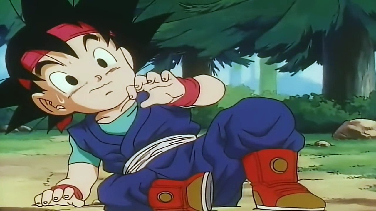 Dos osos ayudan a Goku para encontrar las esferas (HD)