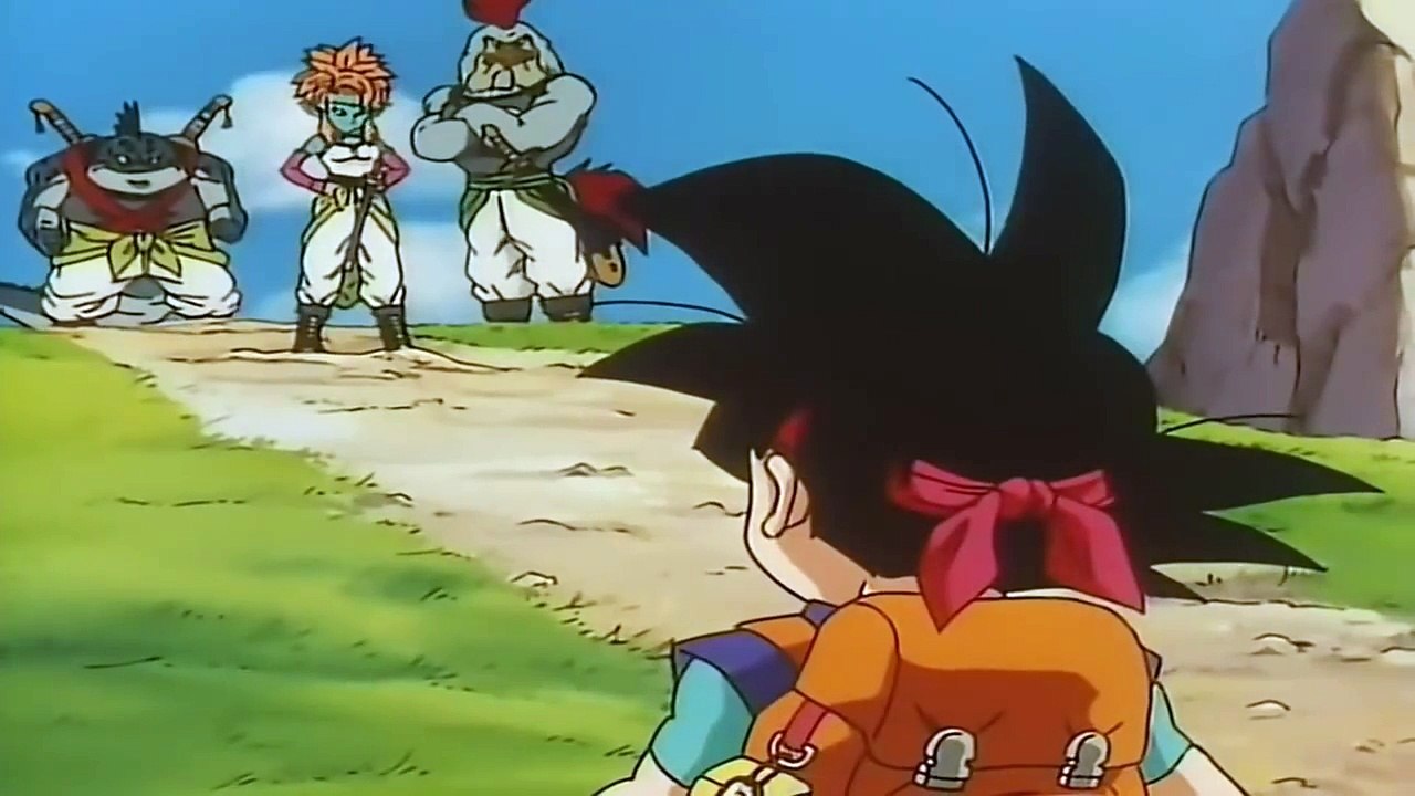 Señora Osa decide sacrificarse por Goku y su hijo (HD)