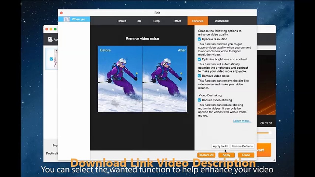 AnyMP4 Mac Video Enhancement 8.2.6 Serial Key macOS