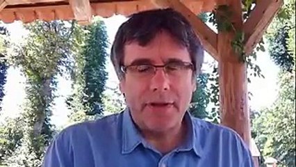 Puigdemont sube un vídeo a Twitter en apoyo a los "presos políticos"