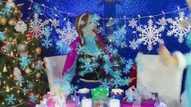 Elsa and Anna FROZEN Christmas songs with Olaf