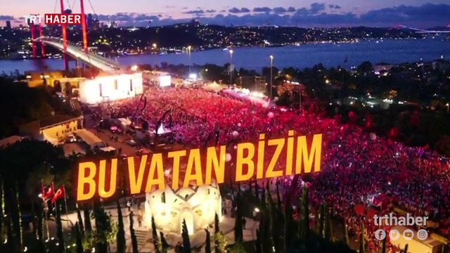 Jandarmadan 15 Temmuz şehitleri anısına klip