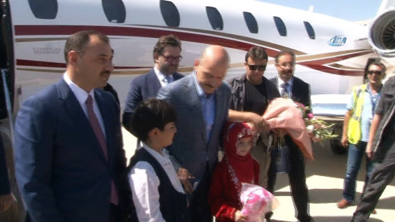 Bakan Soylu İHA'ları inceledi