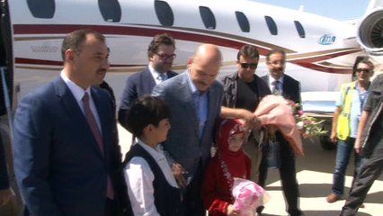 Bakan Soylu İHA'ları inceledi