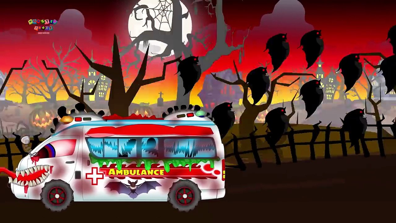 Good VS Evil | Ambulance For Kids | Emergency Vehicles Cartoon | Scary Street Vehicles