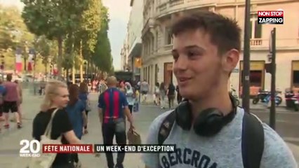 Fête Nationale et finale du Mondial 2018: Les Français vivent un week-end de folie ! (Vidéo)