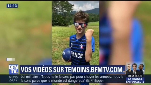 Continuez à nous envoyer vos messages de soutien aux Bleus !