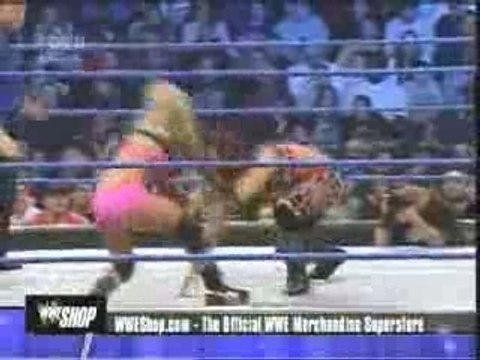 Smackdown 14 12 07 Victoria & Layla vs Michelle &Kelly Kelly