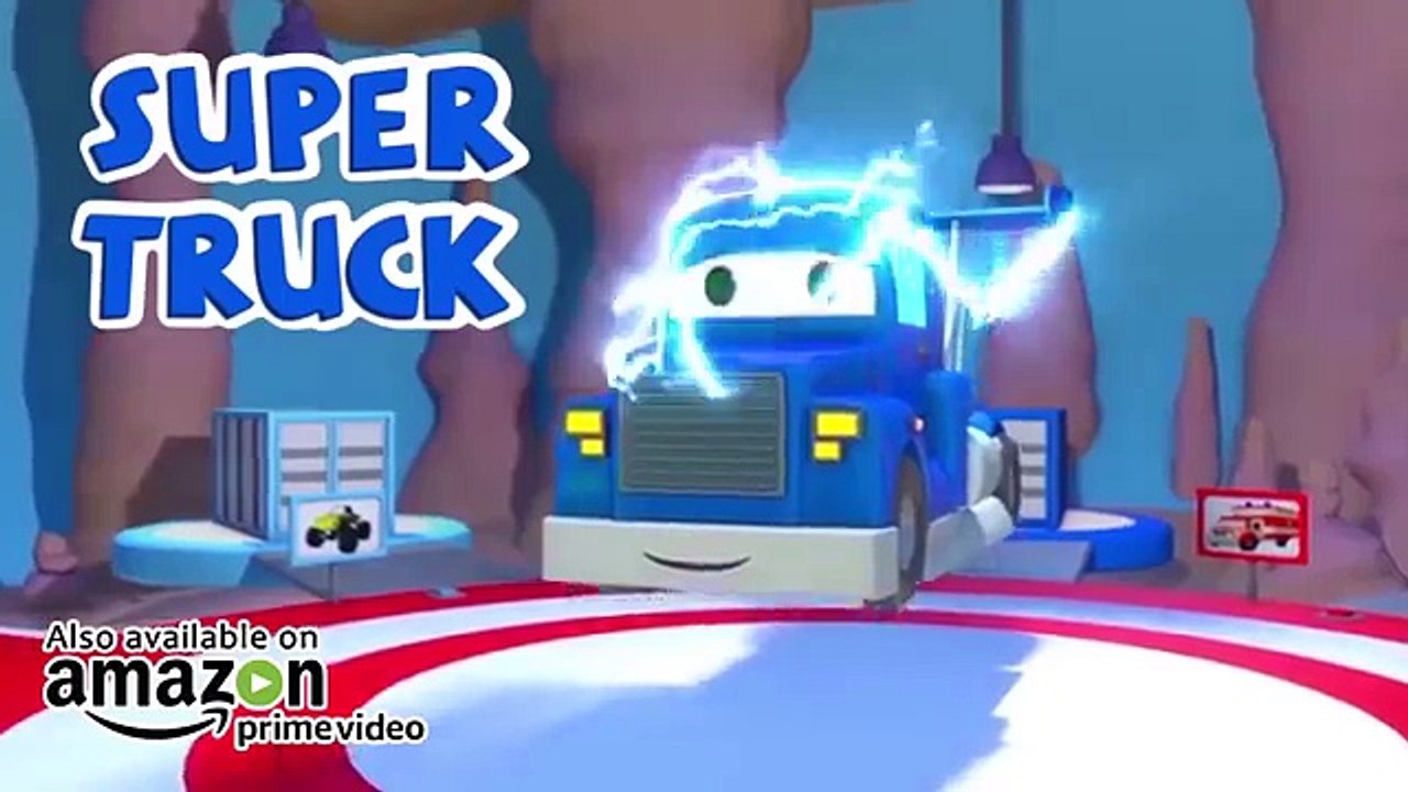 The Shop Window Truck - One Zeez & Carl the Super Truck - Car City Cars and Trucks Cartoon for kids