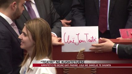 "Teatri” në Kushtetuese, juristët e PD bëjnë gati padinë - News, Lajme - Vizion Plus