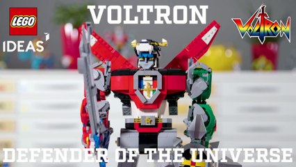 LEGO Ideas 21311 Voltron Defender of the Universe (Designer Video)