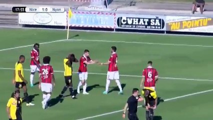 Stade Nyonnais 2:4 Nice (Friendly Match. 7 July 2018)