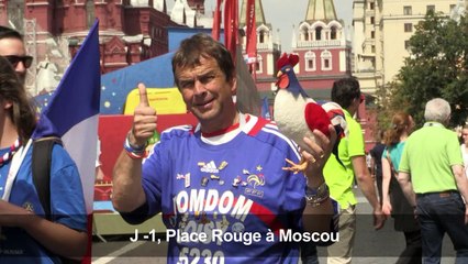 France-Croatie: les supporters prêts pour la finale