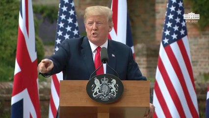 Trump On Fake News: "I Don't Take Questions From CNN"