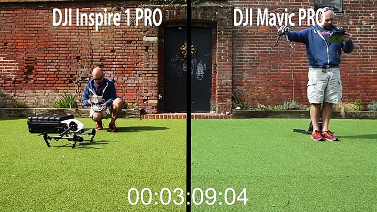 Ultimate DJI Mavic PRO vs DJI Inspire 1 PRO Drone Off!!