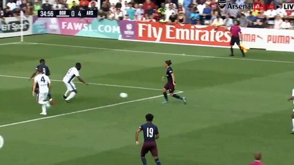 Reiss Nelson Goal HD - Boreham Wood 0 - 4 Arsenal - 14.07.2018