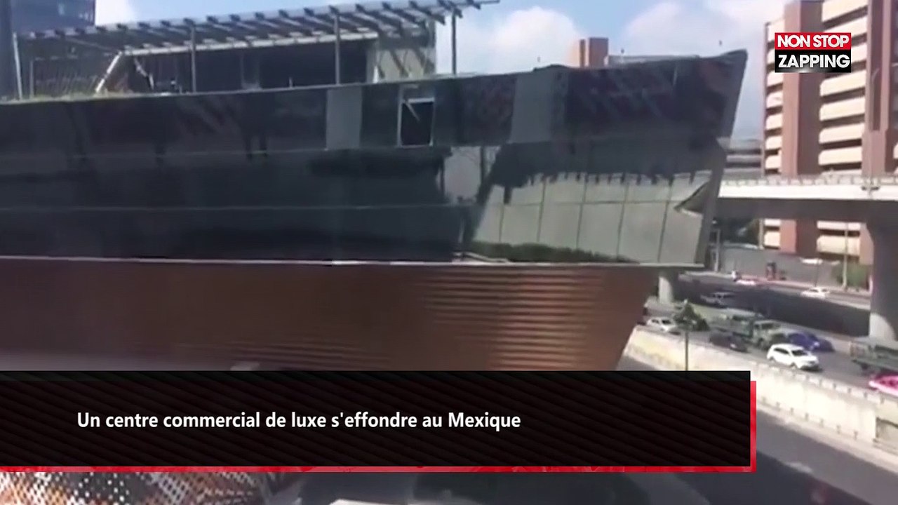 Mexique : Un centre commercial de luxe s'effondre, les images impressionnantes (Vidéo)