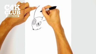 How to Draw Umbreon | Pokemon