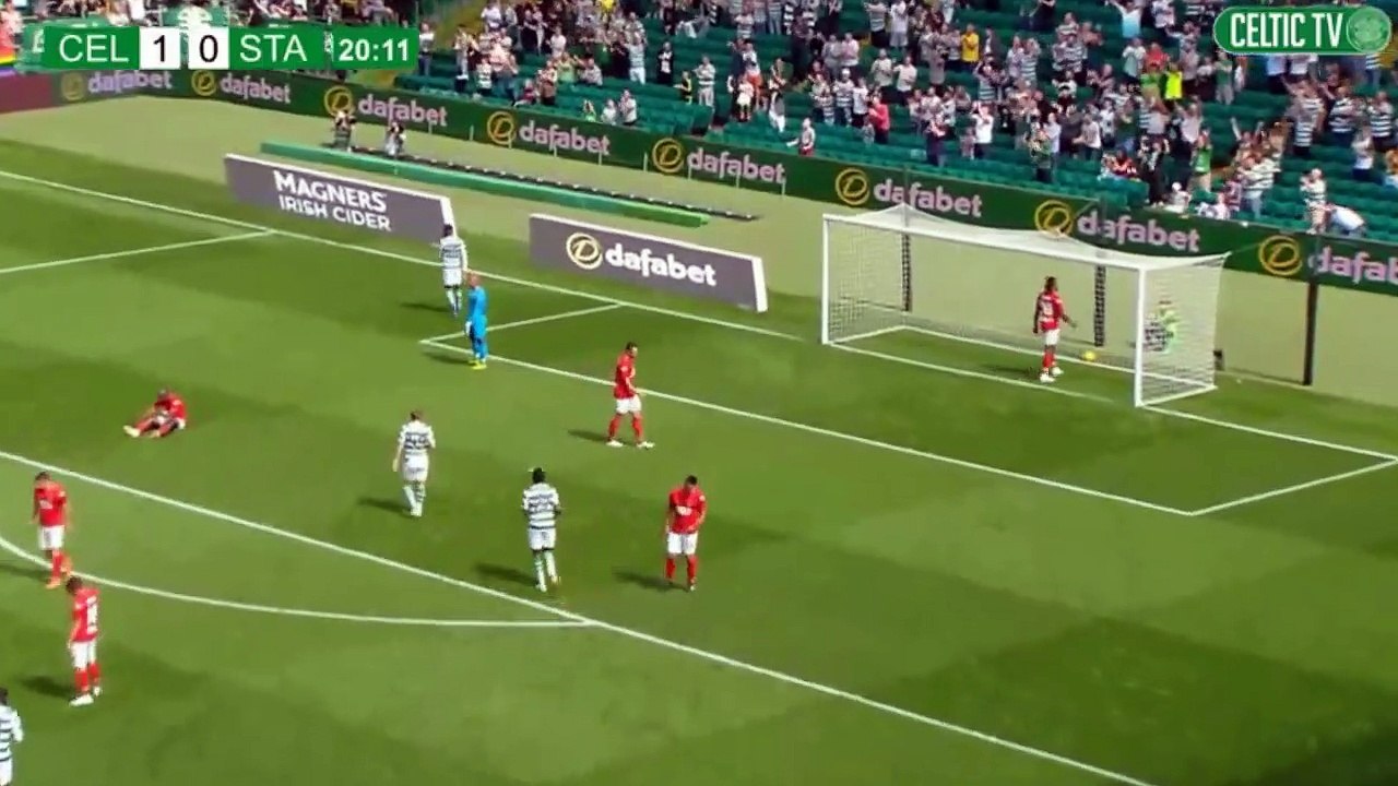 Moussa Dembele Goal - Celtic vs Standard Liege 2-0 14/07/2018