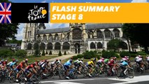 Flash Summary - Stage 8 - Tour de France 2018