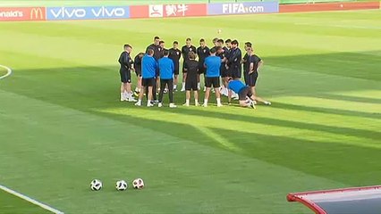 Esta é a primeira vez que a Croácia participa numa final do Campeonato do Mundo.