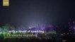 Fireworks at Winter Olympics opening ceremony in Pyeongchang