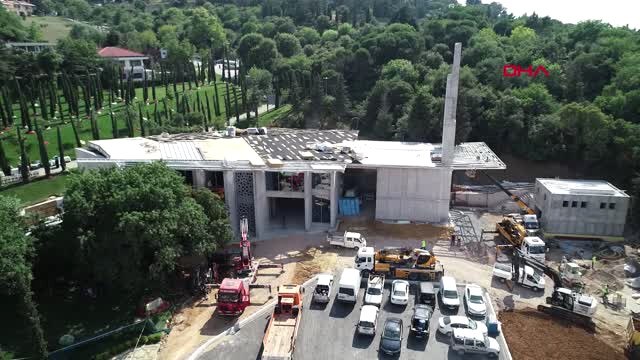 15 Temmuz Şehitler Köprüsü'nde Anma Hazırlıkları Havadan Görüntülendi 1