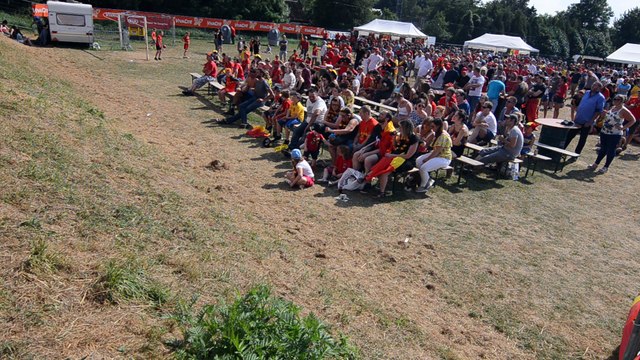 Les Diables rouges contre l'Angleterre à Huy 2/3