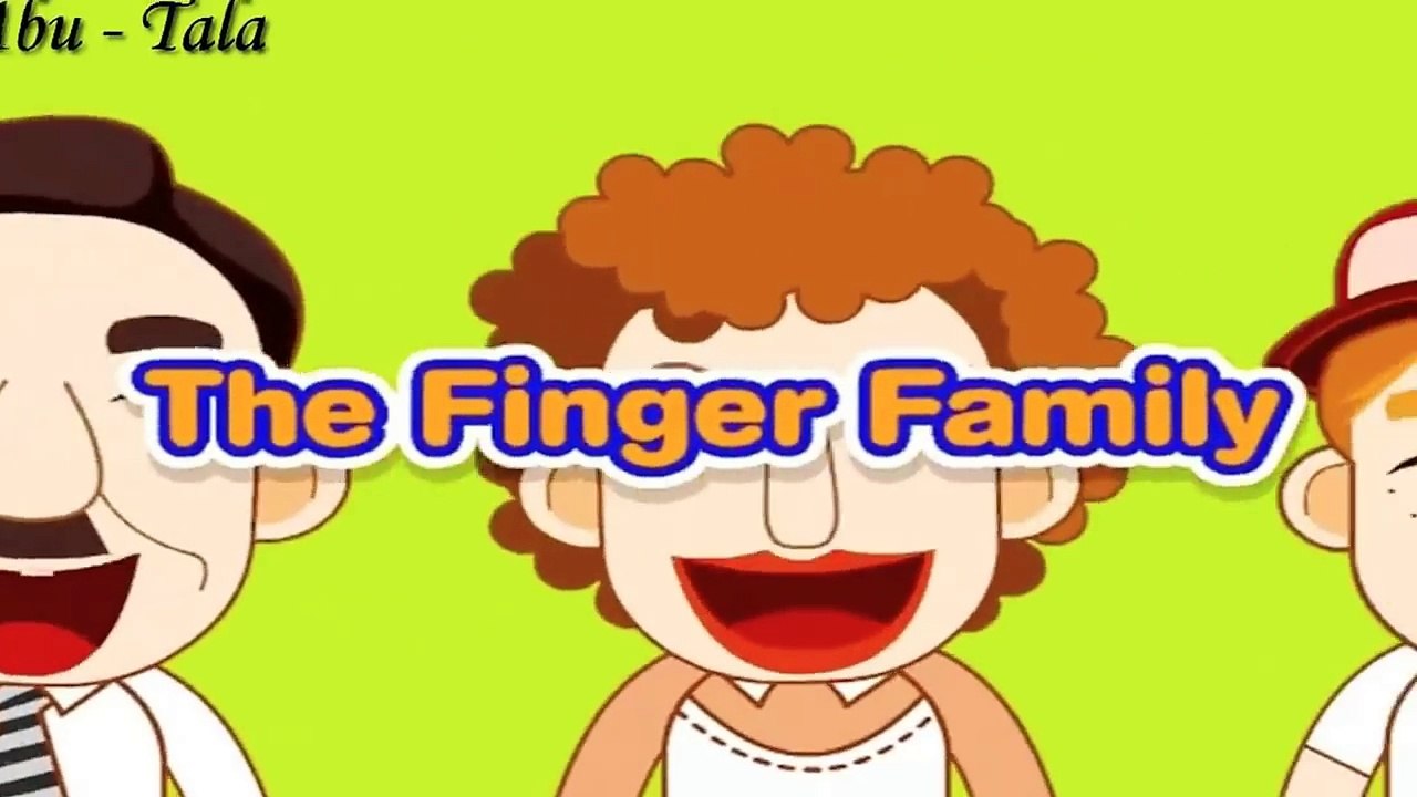 انشودة اسماء العائلة باللغة الانجليزية the finger family song