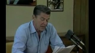 President Ronald Reagan, I love the 4th of July