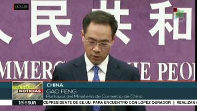China responde a nuevos aranceles de Estados Unidos