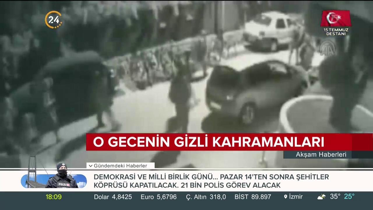 O geceyi anlattılar