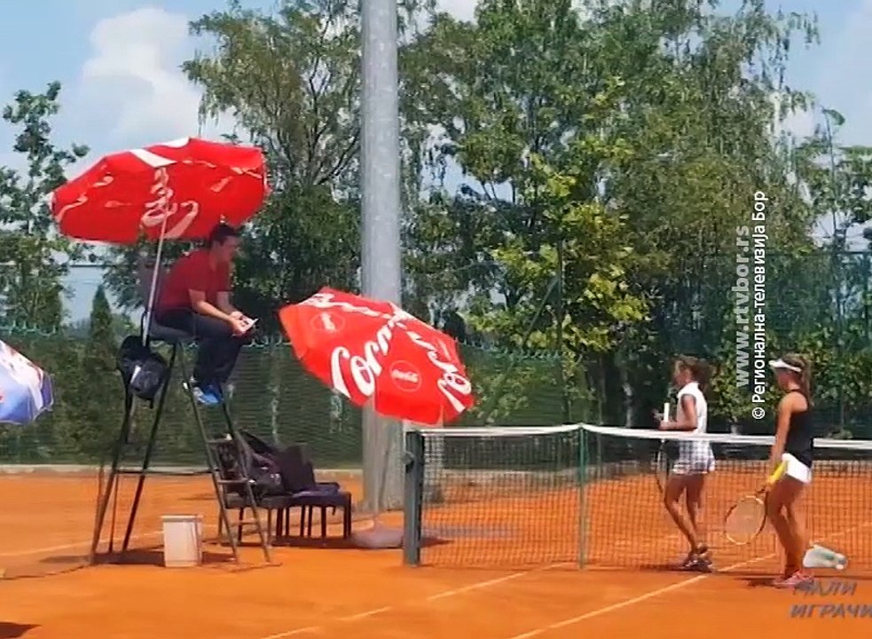 Mia Ristić- prvi teniski prvak Srbije iz Bora, 14. jul 2018. (RTV Bor)