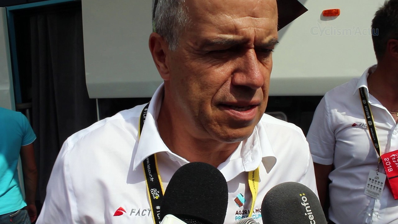 Tour de France 2018 - Vincent Lavenu : "Romain Bardet n'a pas peur des pavés mais il faut aussi de la réussite"