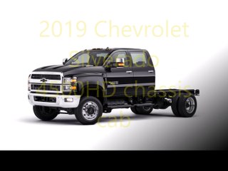 2019 Chevrolet Silverado 4500HD chassis cab