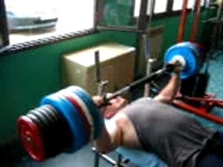 développé couché 190kg année 2004