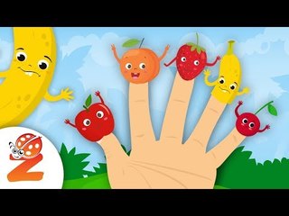The Finger Family Song Fruit Version #Zouzounia TV Educational Songs & Rhymes