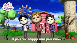 If You Are Happy And You Know It | 3d Nursery Rhymes For Children