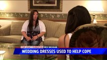 Women Collect Wedding Dresses to Make Gowns for Babies Who Pass Away