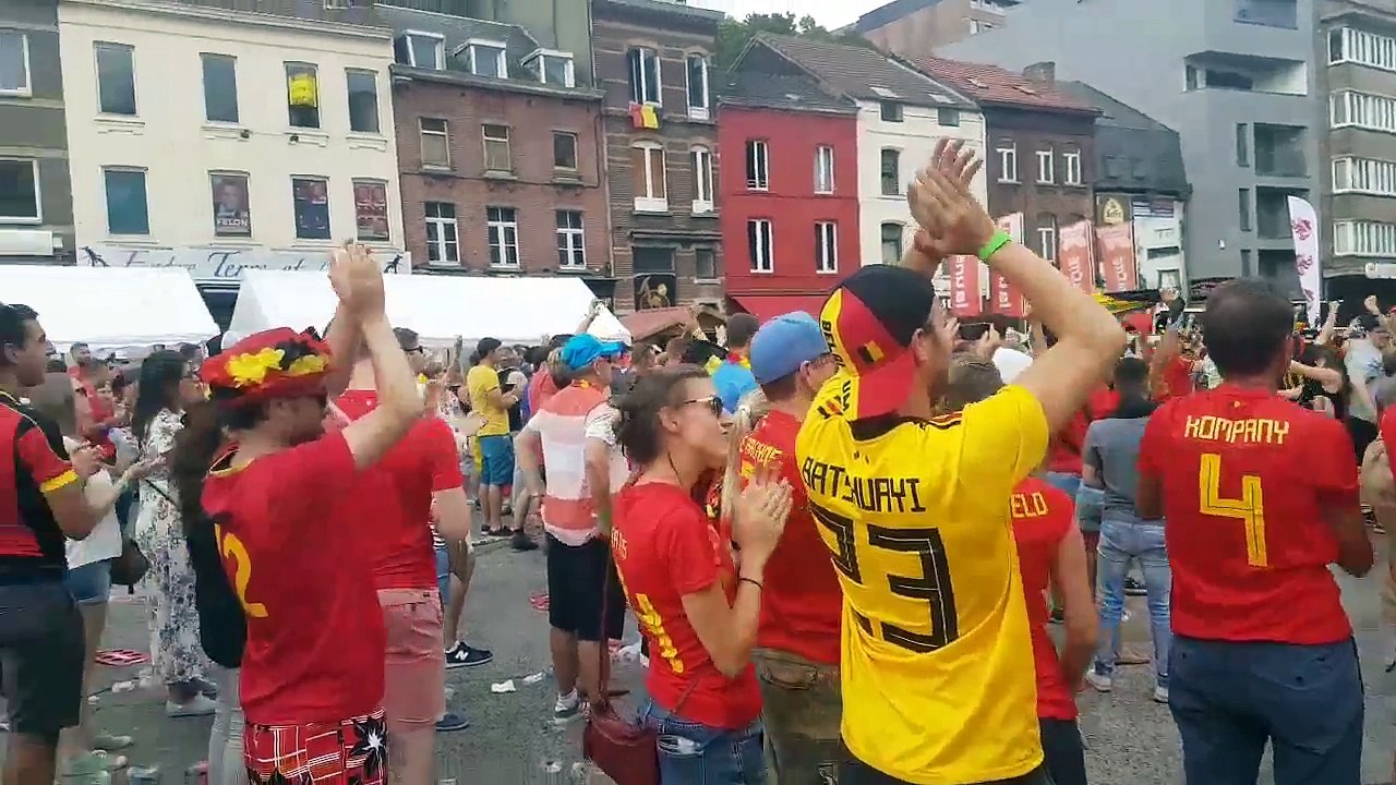 Belgique-Angleterre à la place de la Digue : La Belgique est troisième !