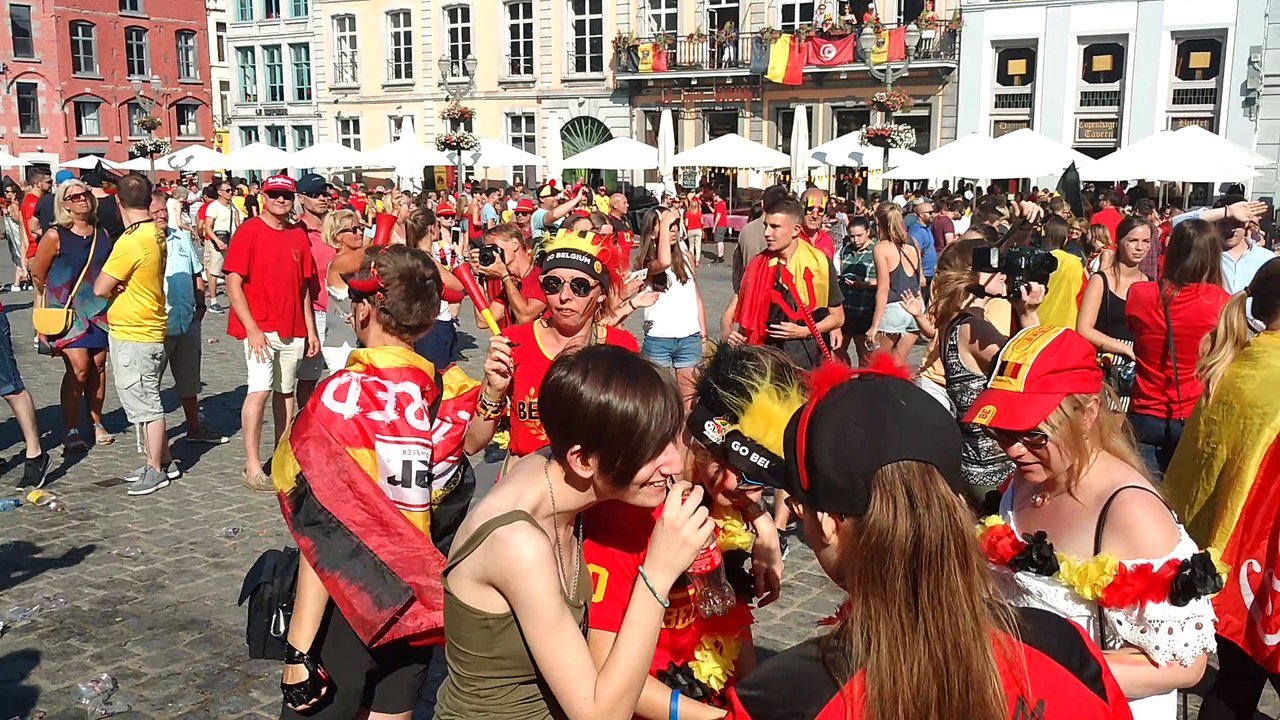 Mons : Belgique-Angleterre, (2-0) les Diables en "petite finale" (3/6).  Vidéo A.E. Ghislain