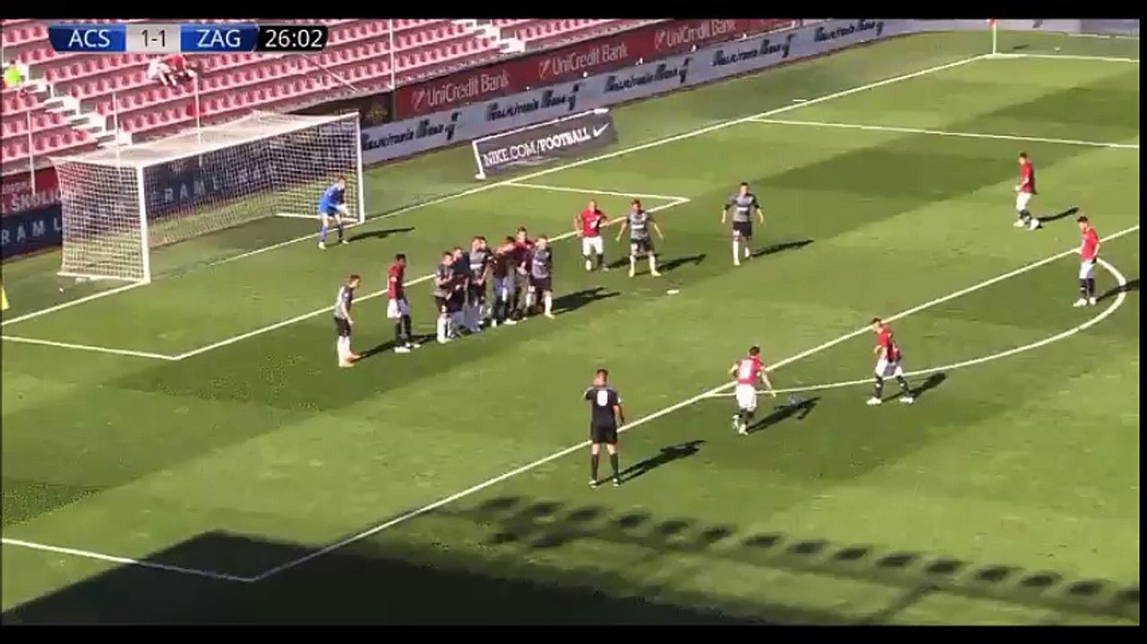 Sparta Prague Hits Three Posts Consecutively In A Friendly Match!